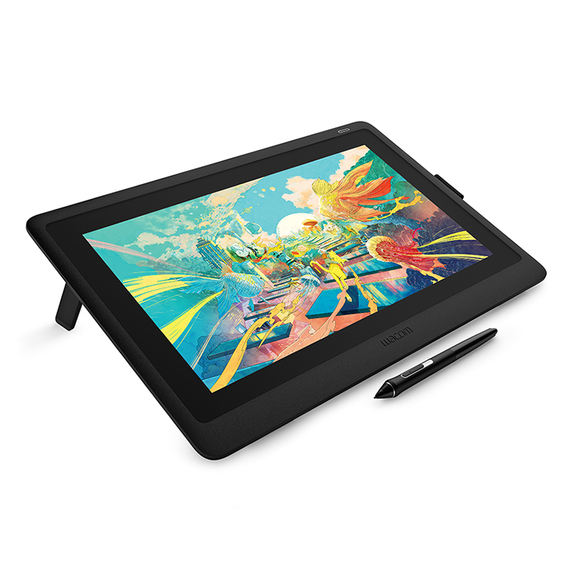 绘画wacom数位dtk1661手绘平板新帝影拓画画专用手写输入