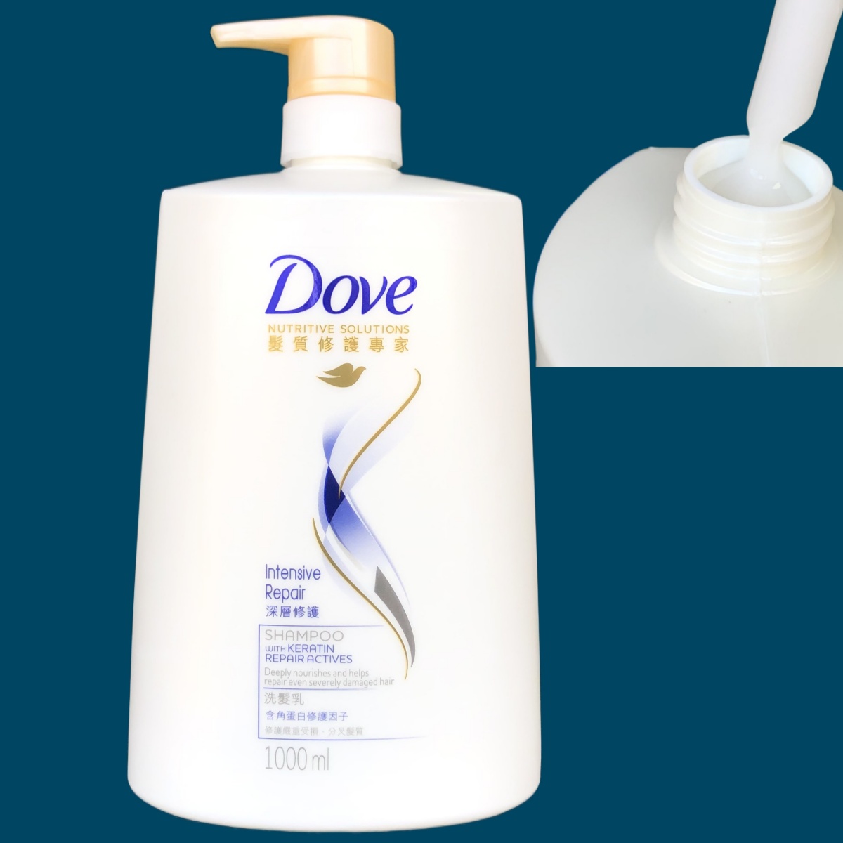 进口正品香港dove多芬洗发水轻盈纯净去油洗发露洗发水