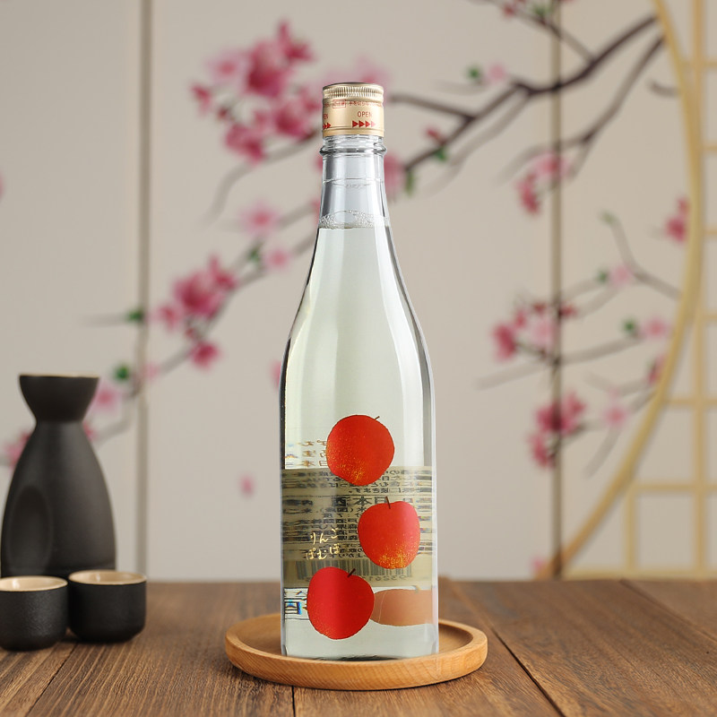 日本进口青森苹果清酒微醺女士低度7%vol发酵清酒