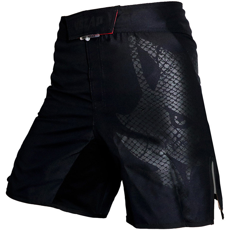 vszap短裤子mma搏击运动训练ufc综合格斗健身运动泰拳散打肌肉男