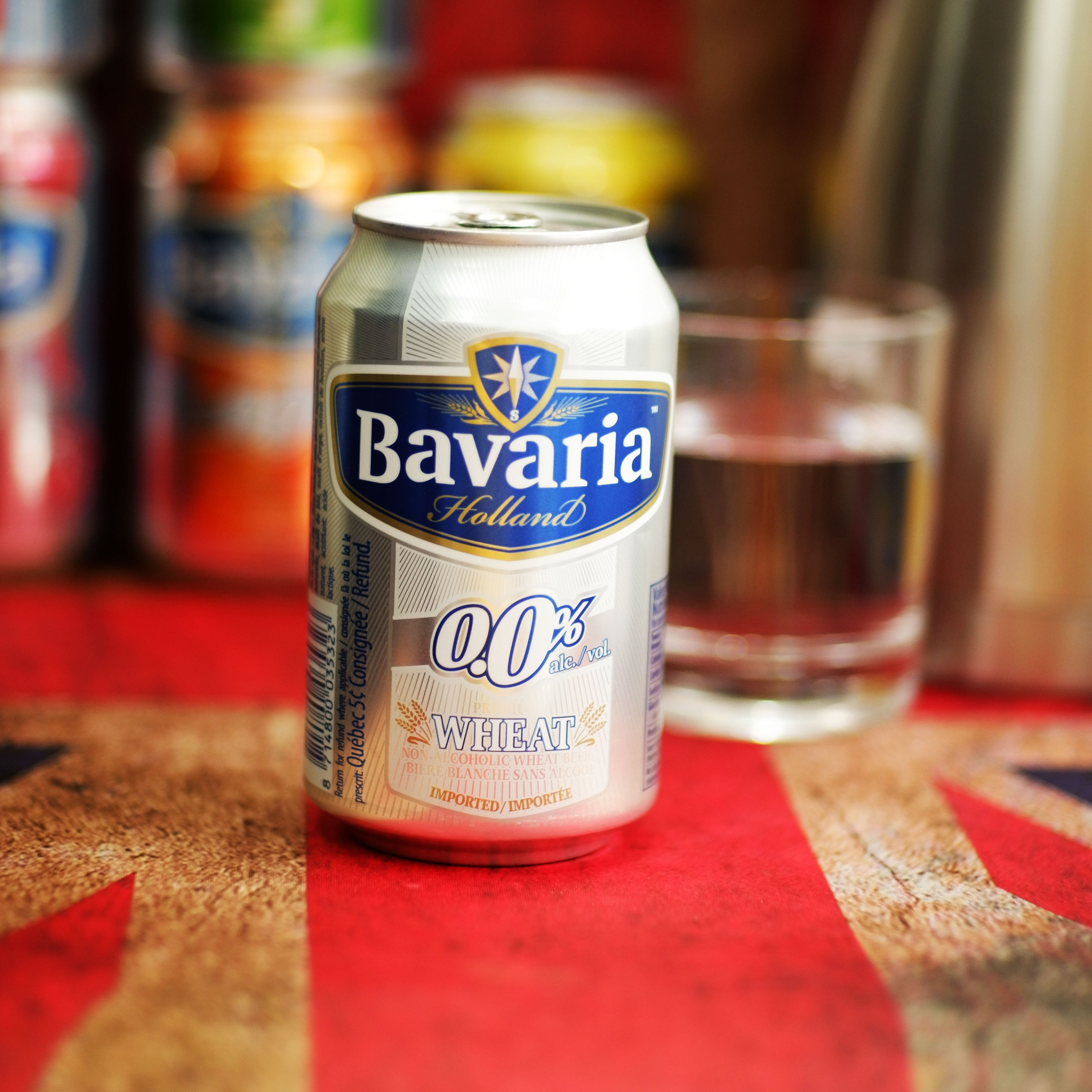 啤酒6瓶酒精330ml白啤酒0度宝华利原味淡色无醇啤酒