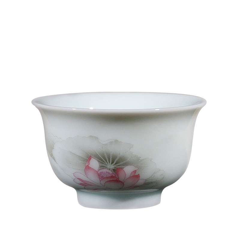 茶杯昌南陶瓷品茗景德镇瓷器功夫功夫茶茶具喝茶茶杯