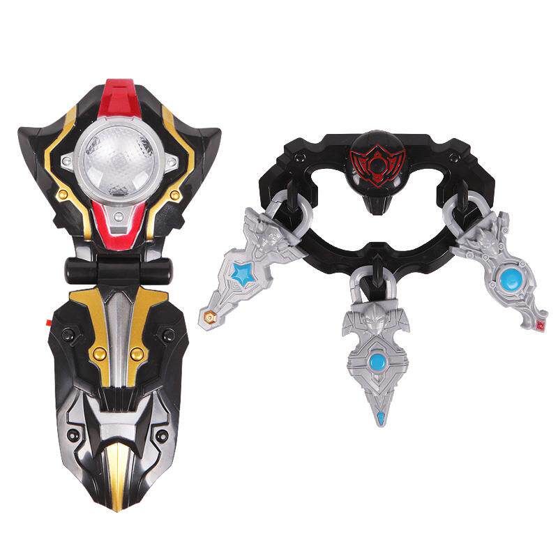 罗布奥特曼变身器召唤器 萝卜头镖美剑 罗布水晶回旋闪光男孩玩