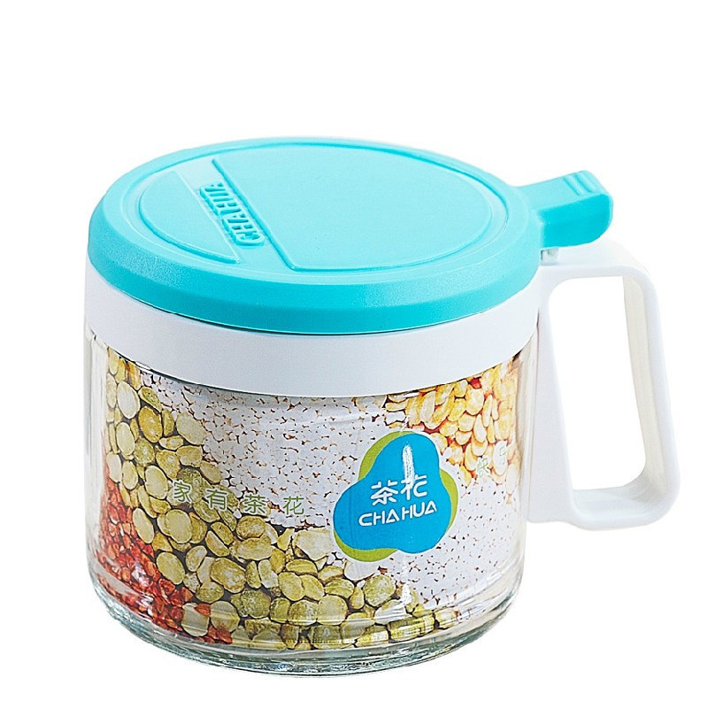 调料调味玻璃密封创意厨房装味精盐家用调味瓶罐