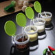Camellia kitchen seasoning box seasoning jar combination set glass salt shaker household plastic seasoning bottle storage box Camellia kitchen seasoning box seasoning jar combination set glass salt shaker household plastic seasoning bottle storage box