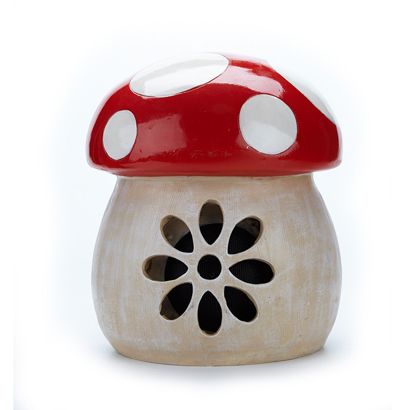 品竹 太阳能无线蓝牙音箱户外防水音箱别墅音箱草坪音响蘑菇音箱