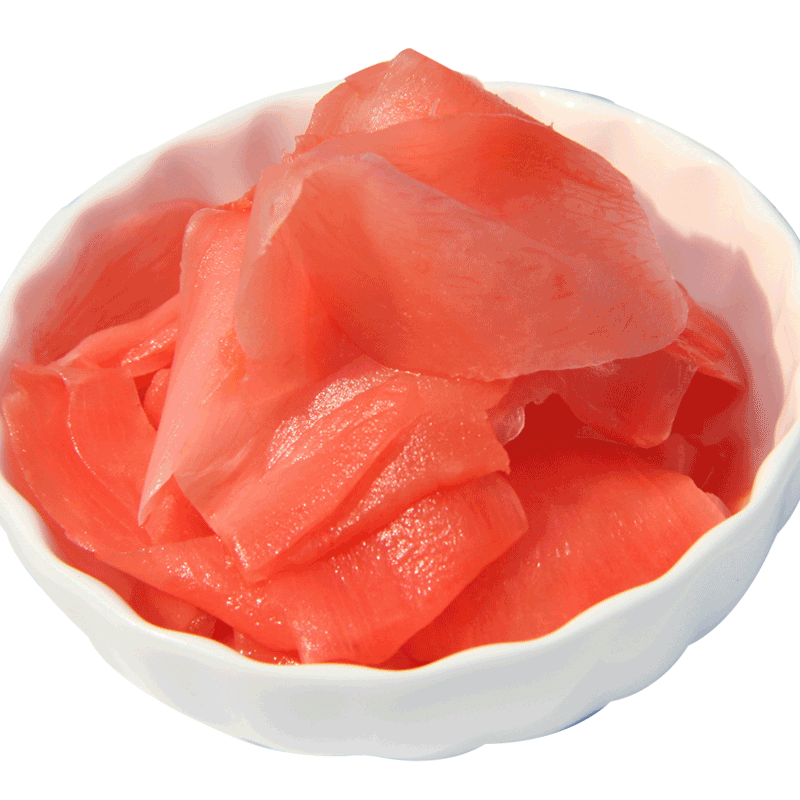 寿司姜片红姜片泡姜片仔姜嫩酸甜糖醋姜寿司姜料理1500g出口日韩_4