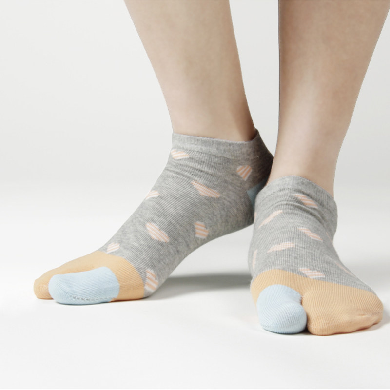 二趾女士两指夏季薄款日本齿袜女木屐拖鞋鞋袜船袜