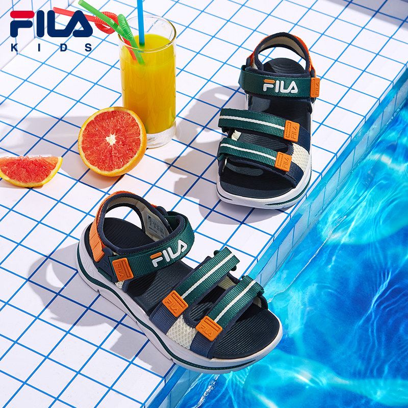 fila斐乐童鞋男童凉鞋2021年夏季新款儿童运动鞋凉鞋