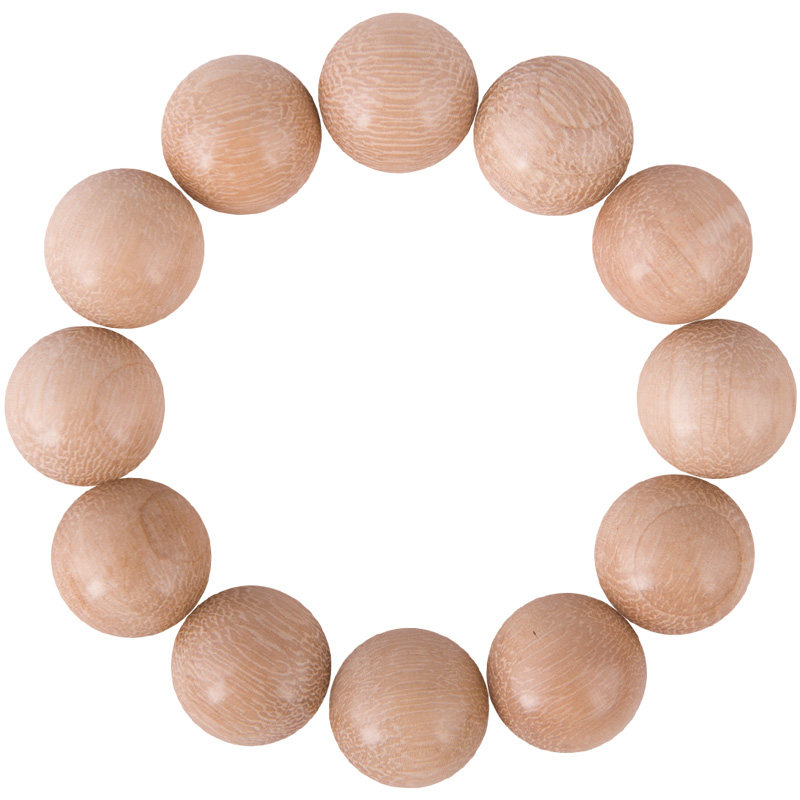 青陌桂花花木佛珠手串碎花裂纹男女文玩念珠佛珠