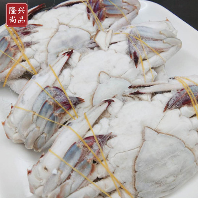 梭子蟹母蟹肉蟹大白蟹 鲜活冷冻 可清蒸肉质好 全国包邮五斤 螃蟹