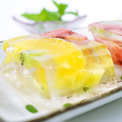 天然海藻寒天粉食用琼脂粉洋菜粉透明果冻粉布丁粉食品级送量勺