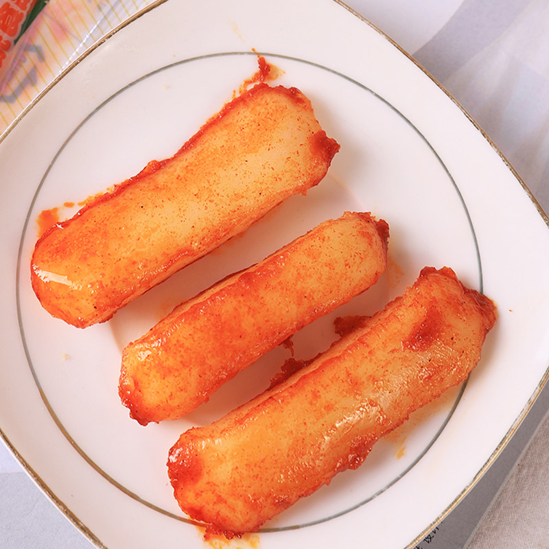 年糕金时500g韩国风味麻辣辣味烧烤零食即食年糕