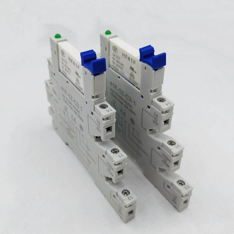 宏发继电器hf41f-024-zs端子底座41ff-1z-c2-1短接片连接电磁继电器