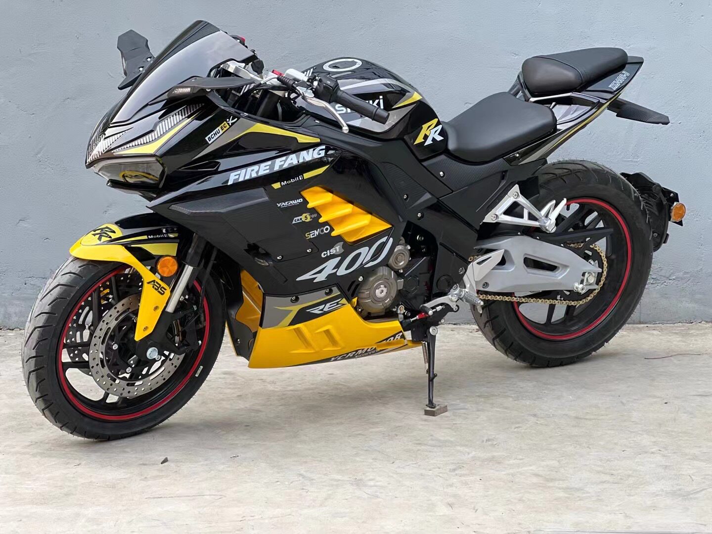 新款蛟龙双缸水冷摩托车跑车杜卡迪趴赛忍者电喷摩托车整车