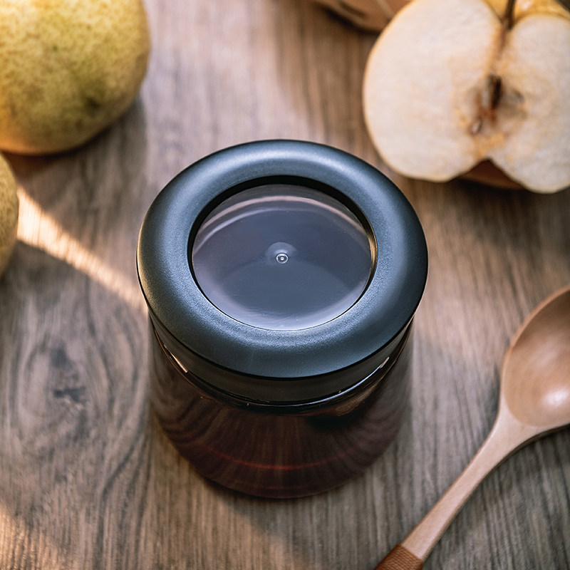 密封asvel蜂蜜蜜罐食品品级玻璃罐子储存罐容器密封罐