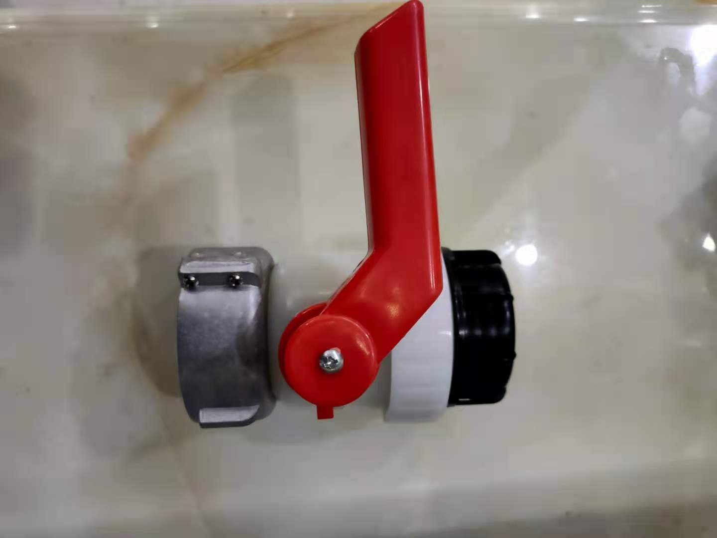 吨桶阀门配件塑料ibc桶吨桶氟胶球阀1000l桶耐球阀