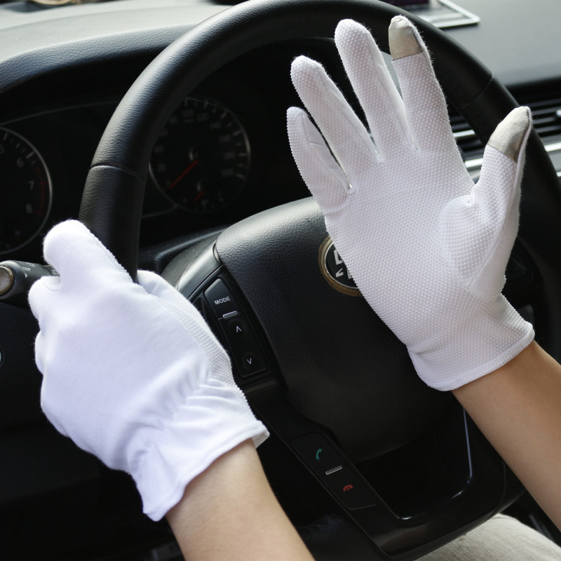 代驾防滑通用吸汗透气司机礼仪防晒防护手套