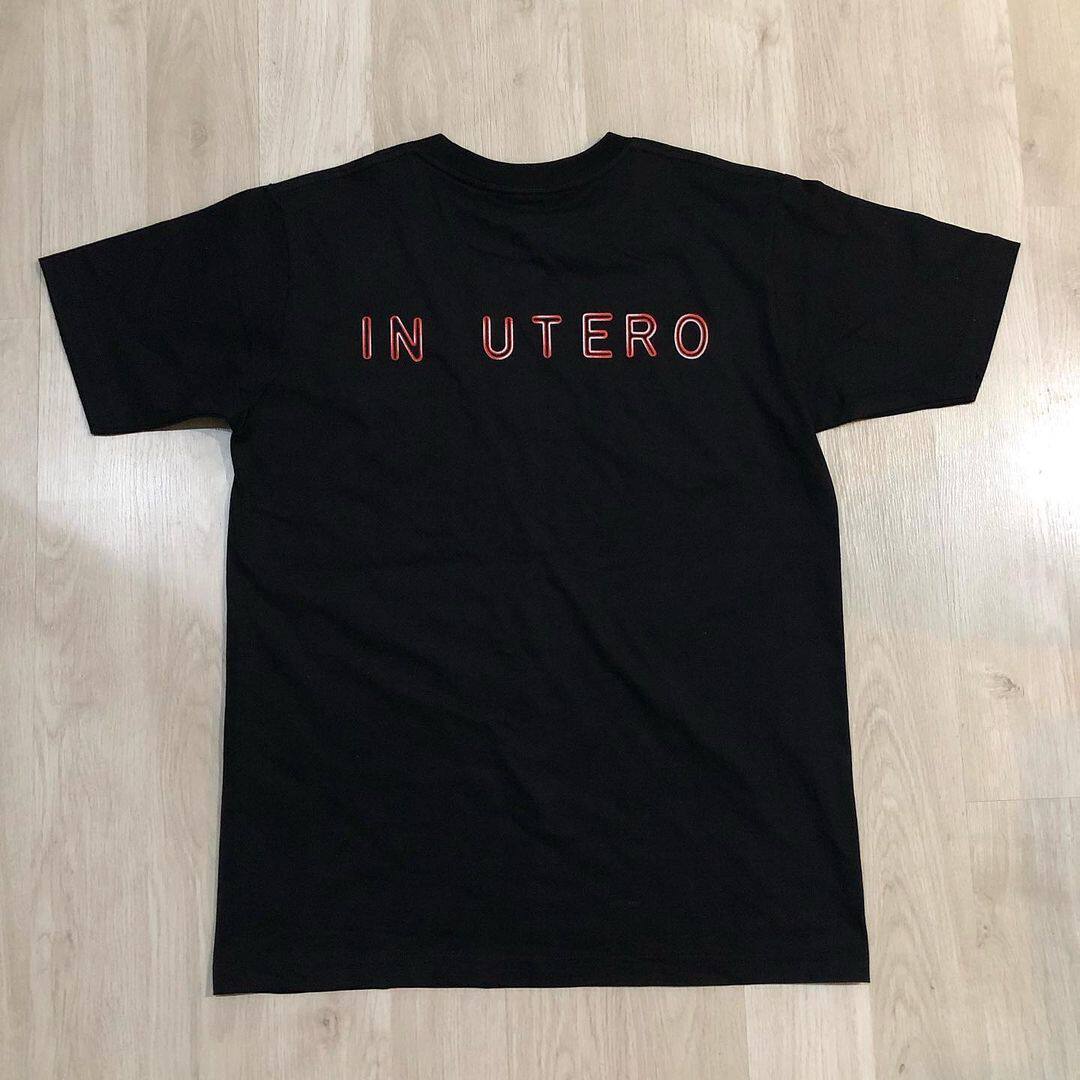 nirvana涅盘乐队摇滚天使vintage古着fog短袖男女t恤