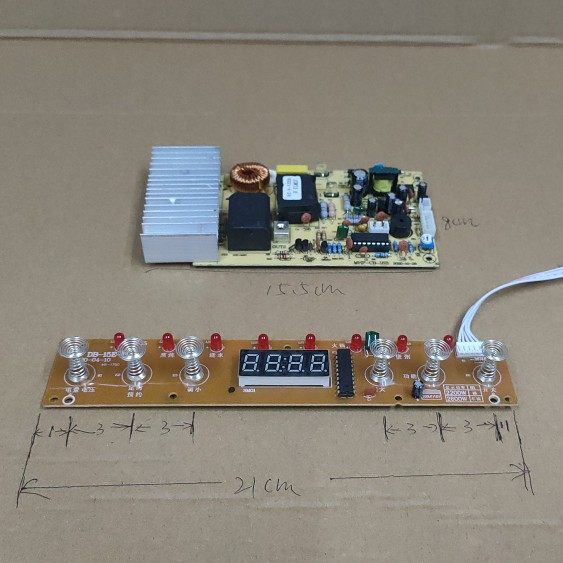 半球超薄电磁炉触摸电路板mhpcb16b主板db15eb通用电板电热水壶
