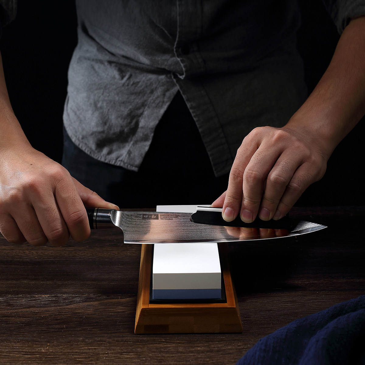 四夕磨刀石双面家用细磨6000厨师专用金刚油石其它