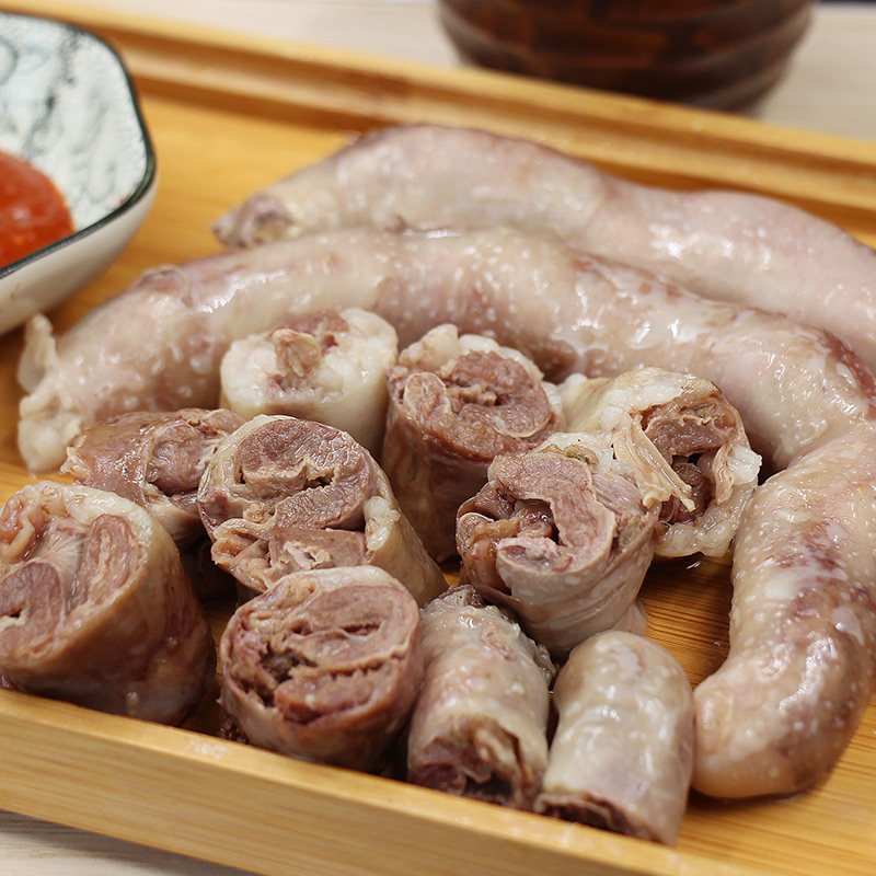 羊肉肠恩克肚包肉内内蒙古手工灌肠新鲜4斤生羊肉