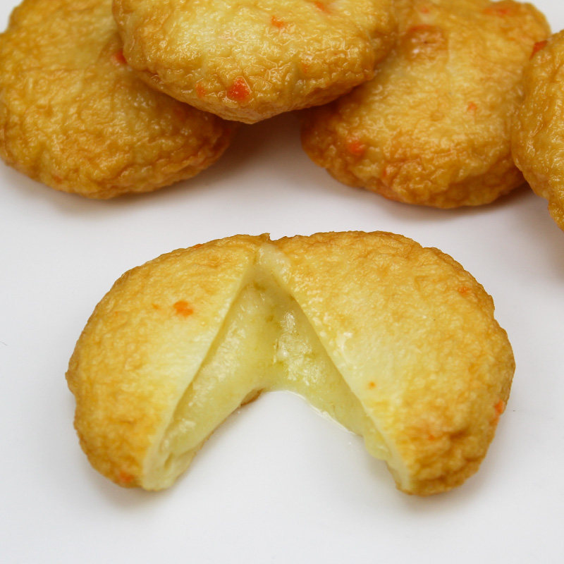 朝美芝心丸芥末芝心包丸子鳕鱼火锅丸商用3kg可拉丝芝士