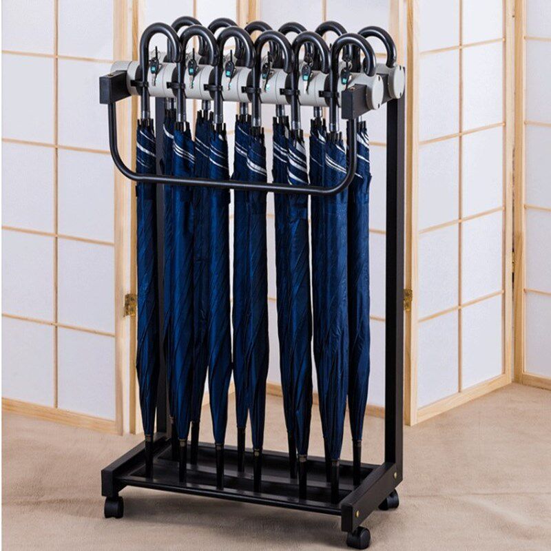 雨伞办公伞架公司收纳简约折叠放伞架子落地式家用雨伞架