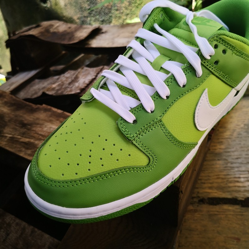 耐克nikedunklow科米蛙绿苹果绿低男子复古古板板鞋