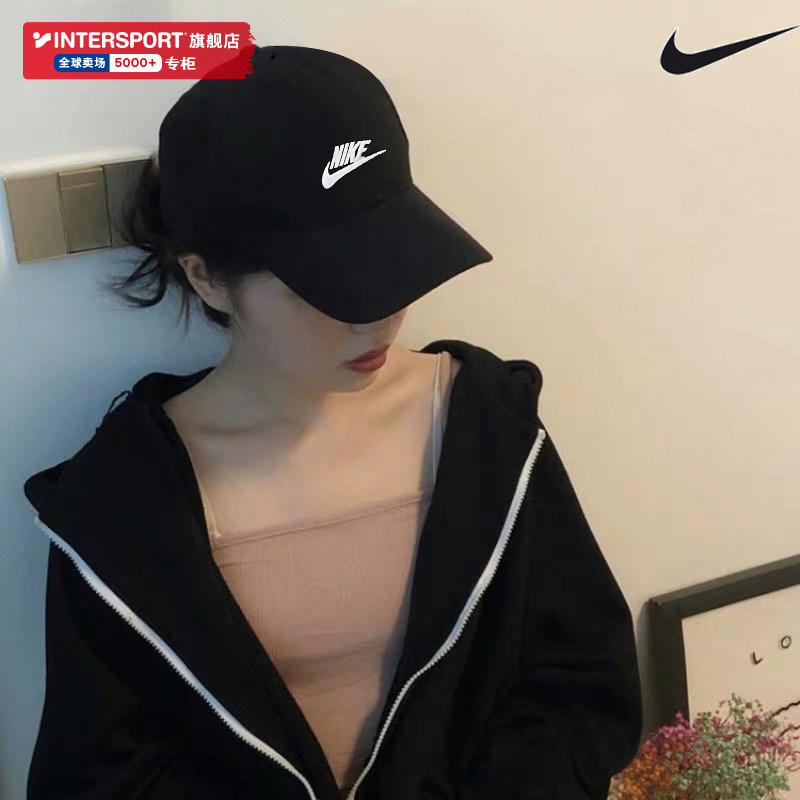 nike耐克帽子春夏新款男女女帽运动鸭舌帽情侣运动帽