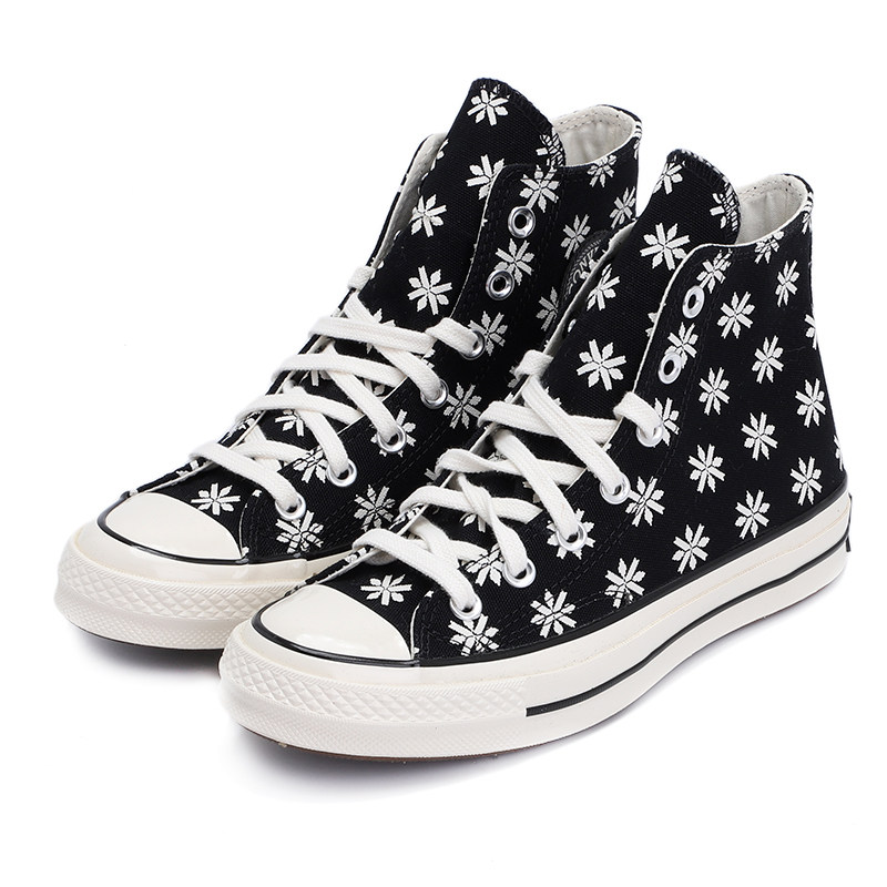 converse匡威男鞋女鞋1970s复古古帆布鞋黑白雪花帆布鞋