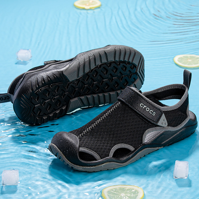 凉鞋crocs卡骆驰激浪男鞋夏季耐磨涉水溯溪沙滩运动沙滩鞋