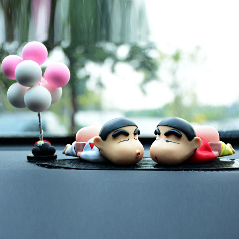 搞笑光屁蜡笔小新gk硅胶屁股手办创意车载摆件摆件