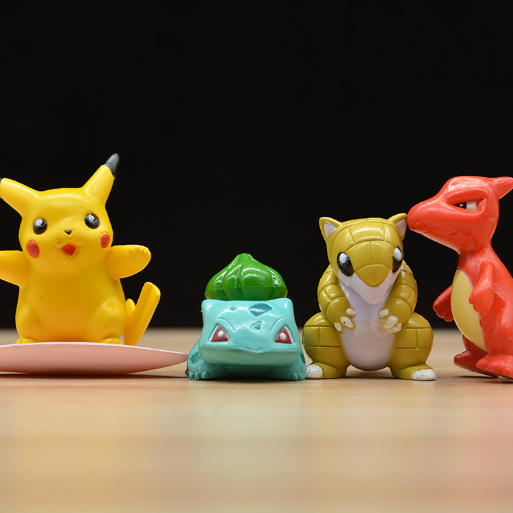 日版宠物小精灵手办全套 mega中号口袋妖怪神兽模型公仔神奇宝贝