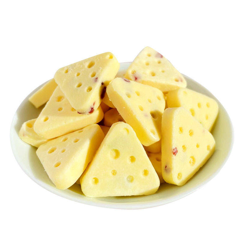 内蒙古特产牛奶奶酪鲜乳芝士四种口味可选散装再制奶酪