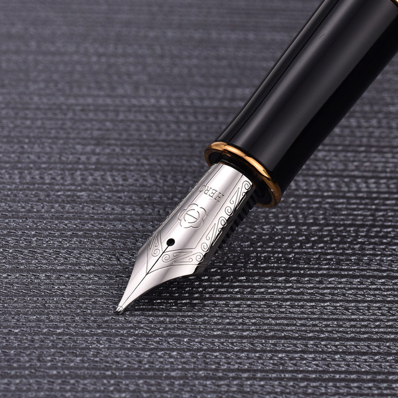 英雄笔男定制刻字免费正品官方名笔签名高档钢笔