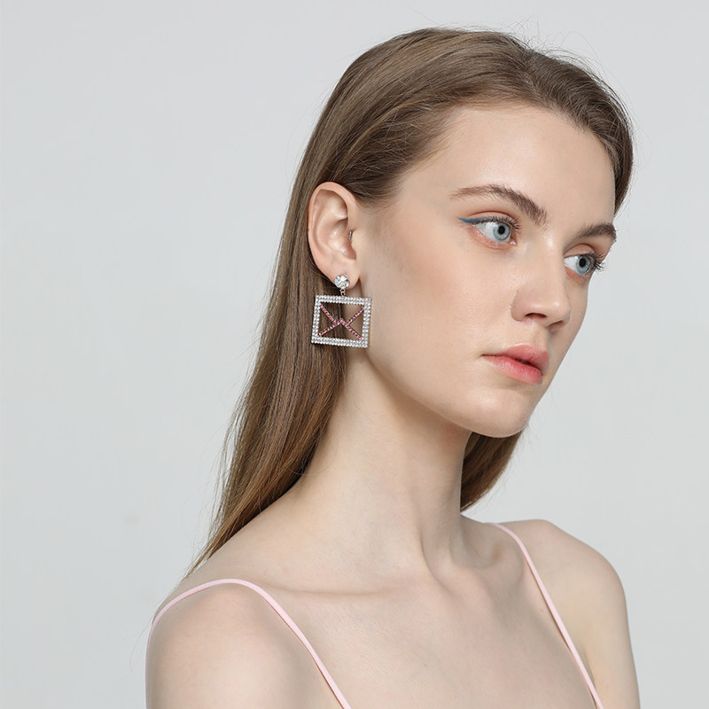 clpy情书耳环时尚气质潮流百搭耳饰2020春夏耳环