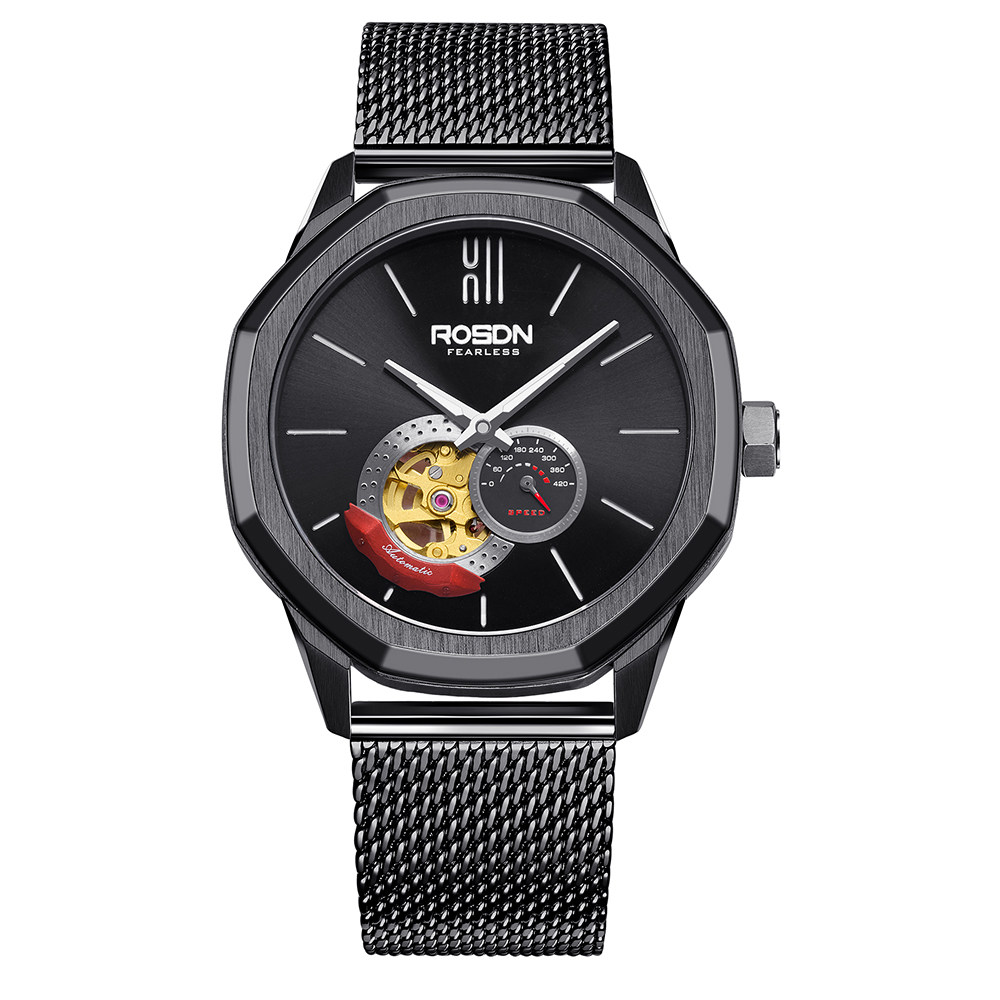 劳士顿rosdn无畏系列表带2188g2189g2190g黑色圈口配件