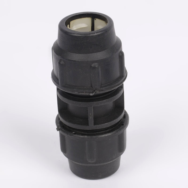 直接快速pe自来水给水管配件接头dn2025327590110快接pe管