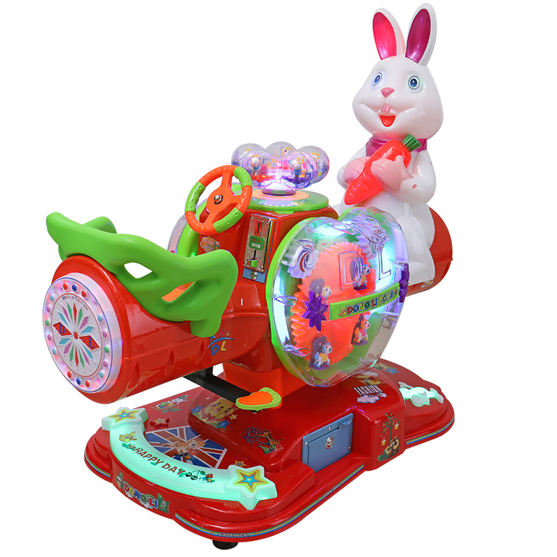 投币摇摇摇车2021年新款儿童电动水花跷跷板商用摇摆机