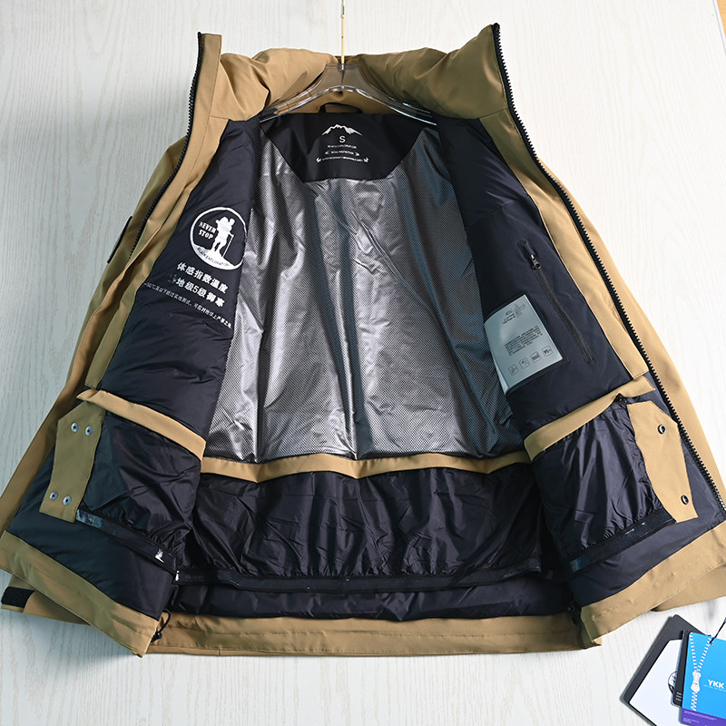 男款好货推荐1000鹅绒冬季加厚零下40度防寒服羽绒服
