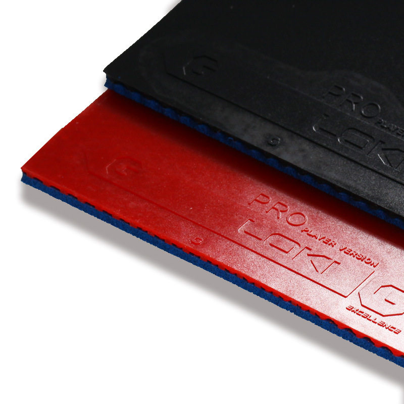 胶皮loki雷神乒乓球拍正品粘性胶片底板反胶套进攻型乒乓套胶