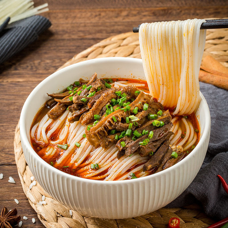 霸蛮香辣 牛杂粉nfc原汤3盒湖南常德湘西米粉长沙速食非袋装早餐