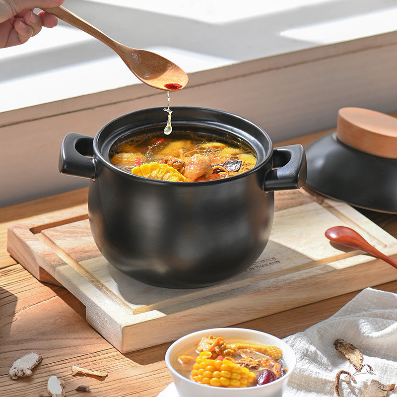 炖锅悦味陶瓷汤锅家用煲汤中药瓦罐养生煮锅炖锅