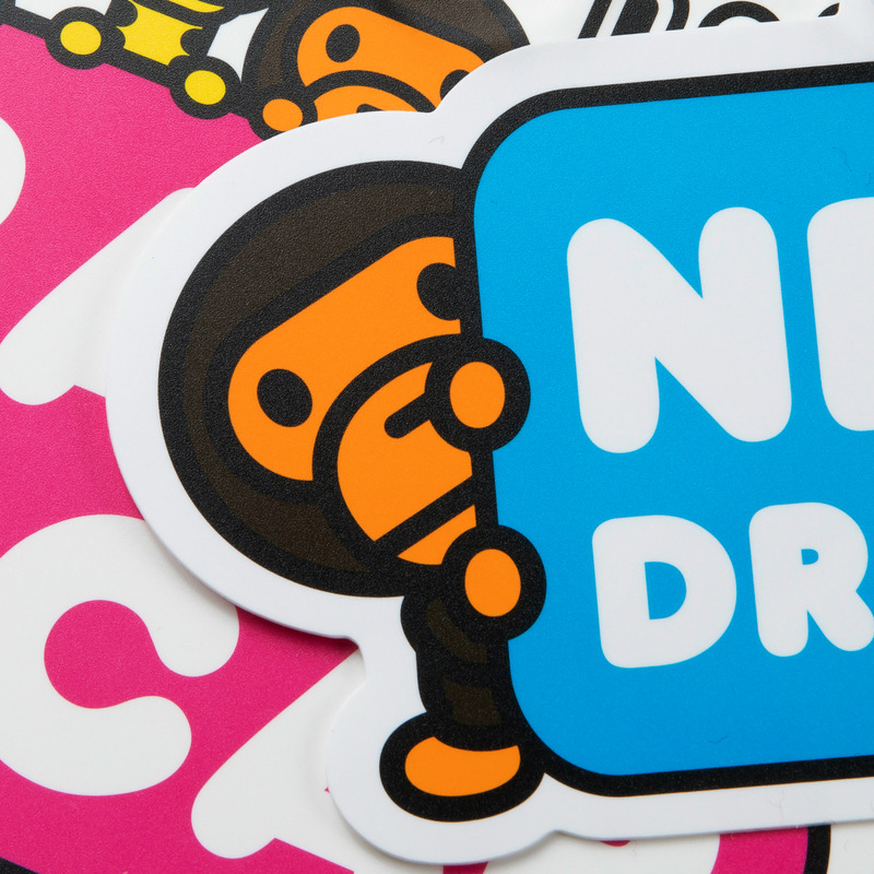 babymilostore秋冬卡通图案车贴标识4060xxh其他配件