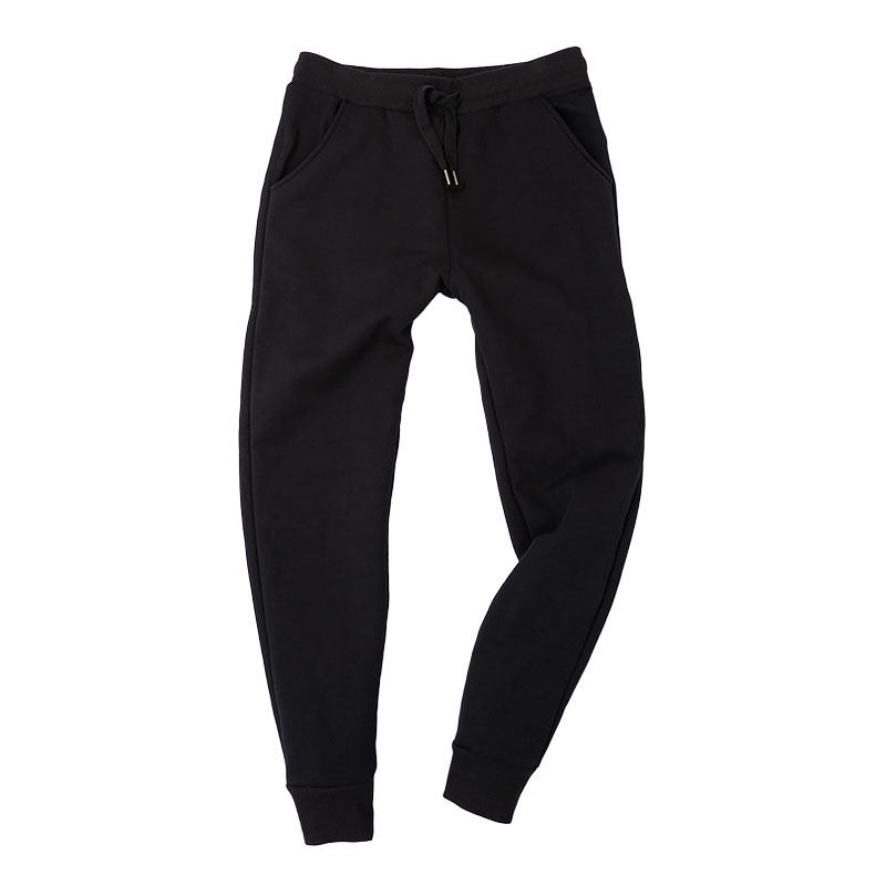 海行加绒运动裤男长裤 秋冬季卫裤宽松束脚裤 男士休闲加厚裤子