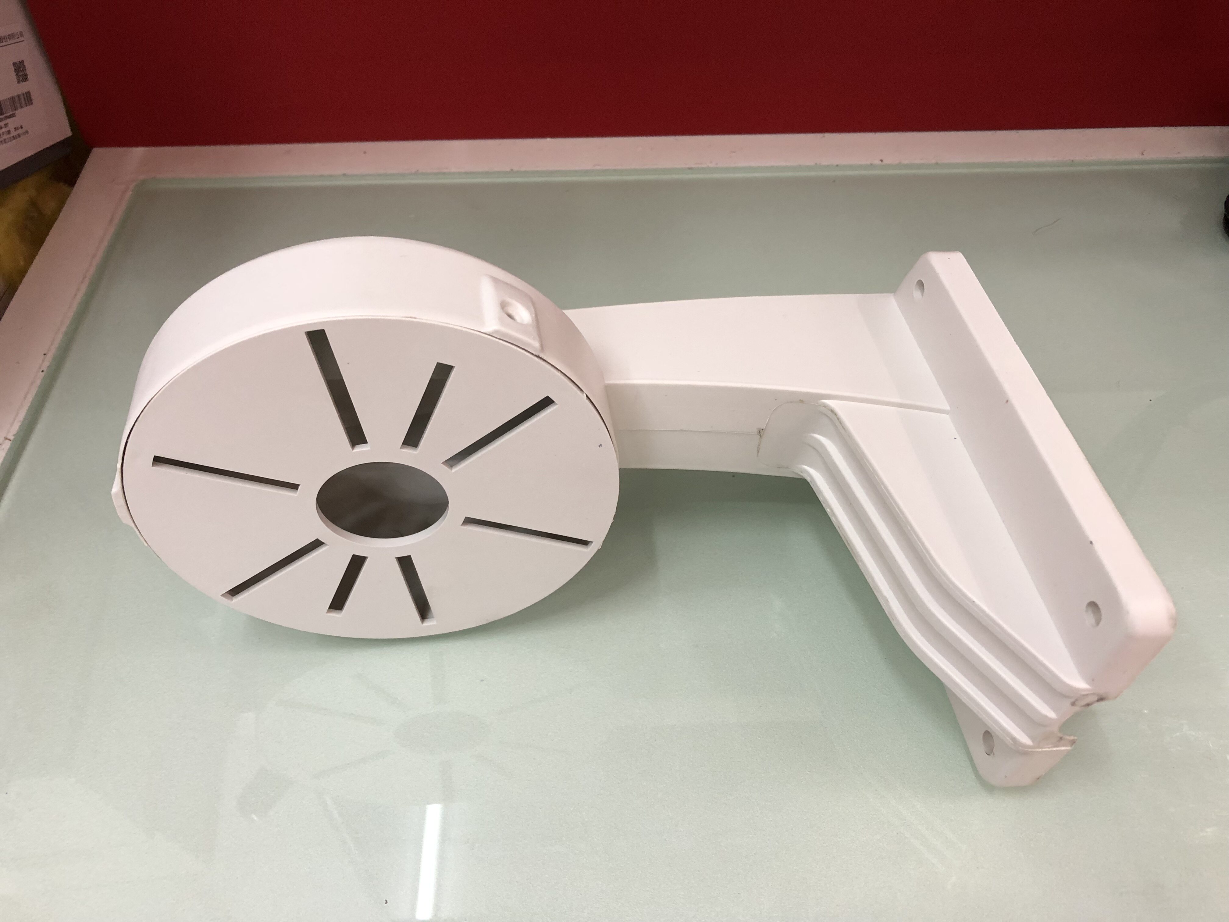 支架半球监控室内摄像机壁装塑料通用型墙装监控器材配件