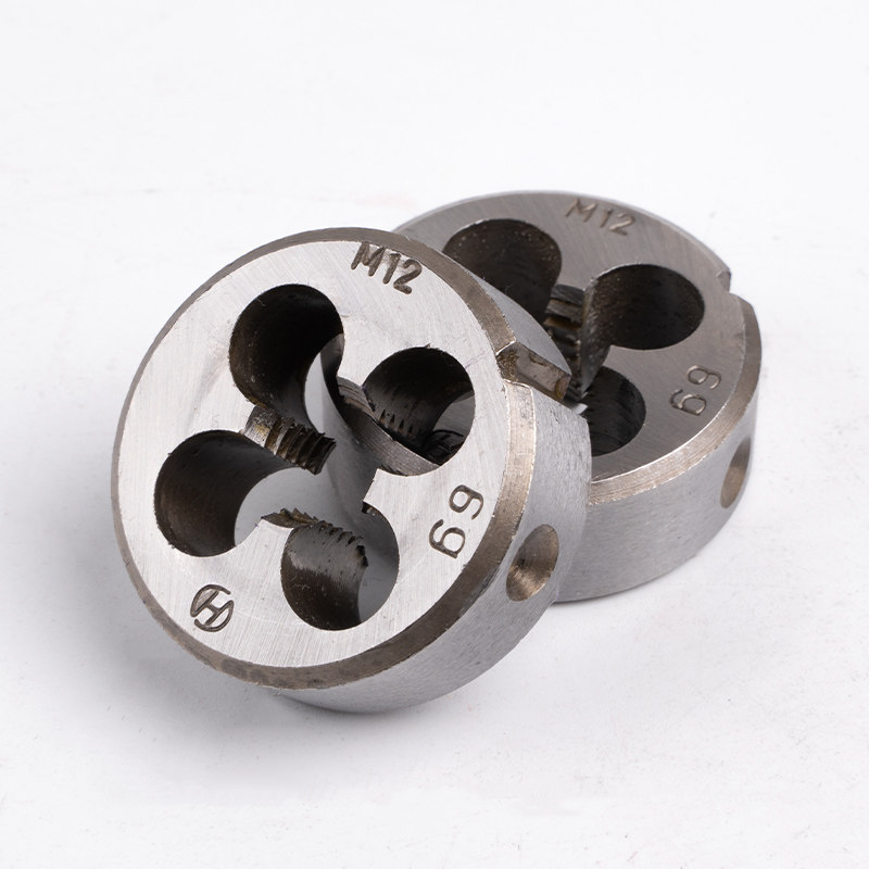 板牙正宗杭工合金钢公制圆形手动螺纹套丝m3m4m5m6m8板牙
