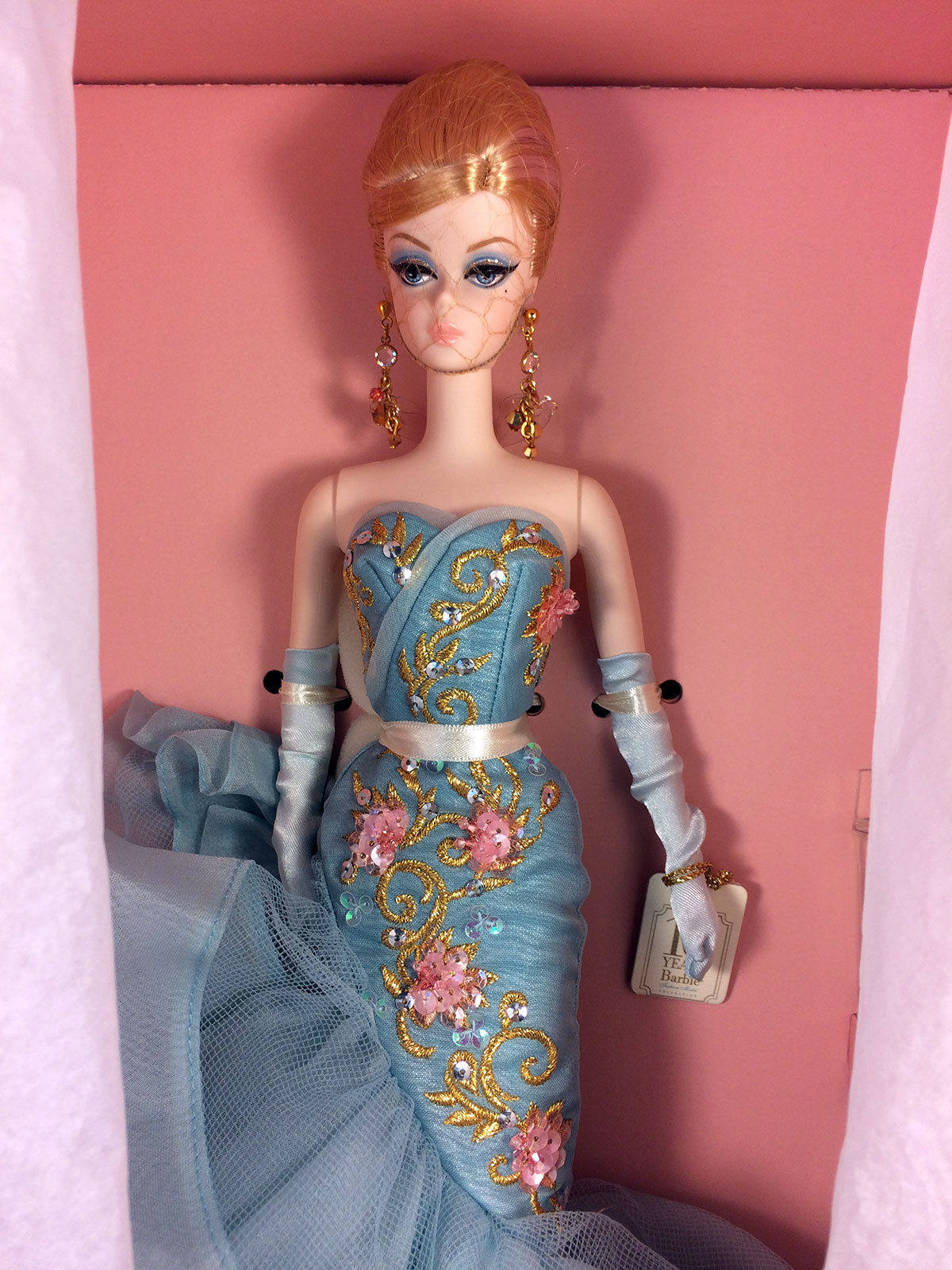 barbiesilkstoneyearstribute周年十周年st金标珍藏芭比娃娃娃娃