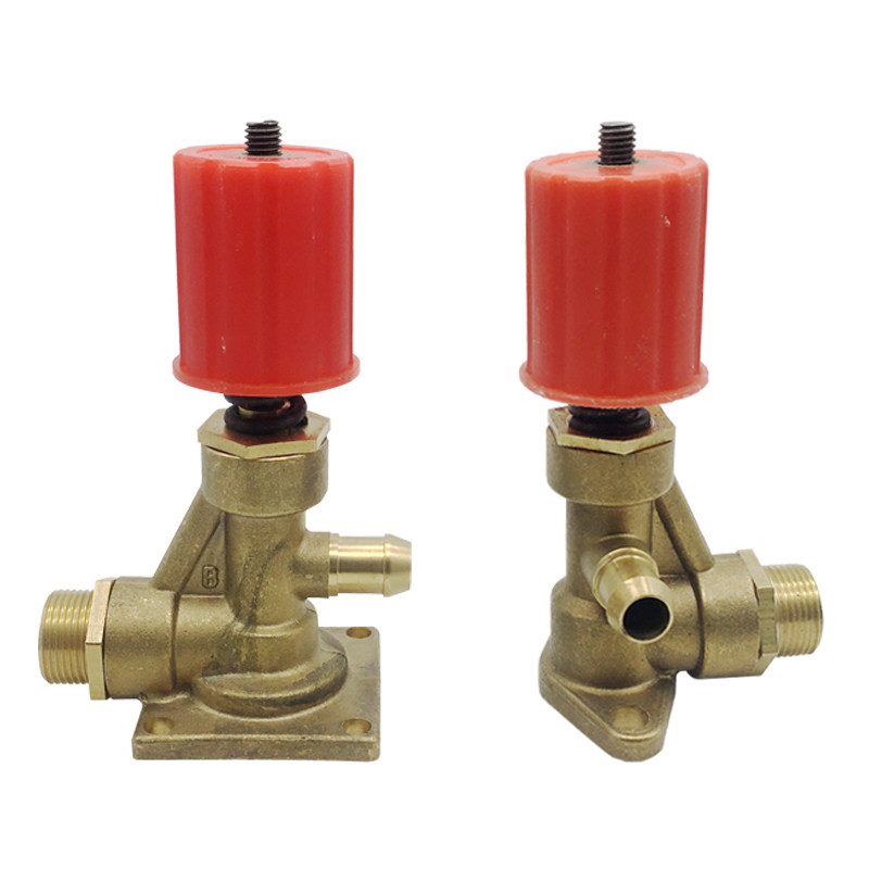 高压清洗机配件回水弹簧洗车机泵头调压阀门出水洗车水管接头